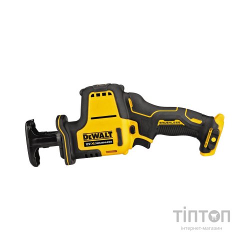 Шабельна пила DeWALT 10.8/12В XR Li-lon, 0 – 2800 хід/хв, 1.38 кг, (без АКБ та ЗП) (DCS312N)