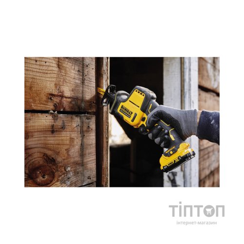 Шабельна пила DeWALT 10.8/12В XR Li-lon, 0 – 2800 хід/хв, 1.38 кг, (без АКБ та ЗП) (DCS312N)