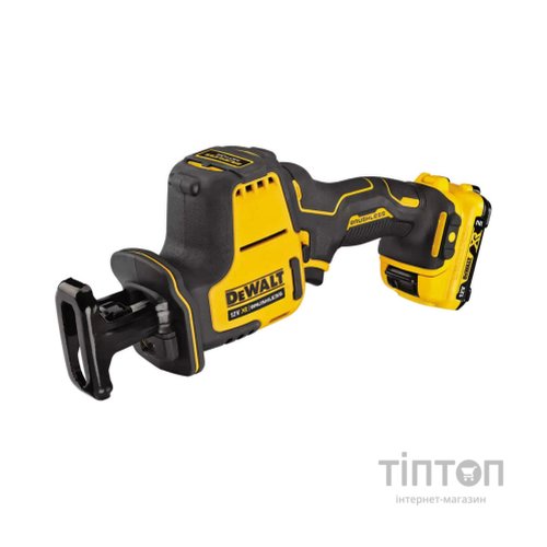 Шабельна пила DeWALT 10.8/12В XR Li-lon, безщіткова, 2 АКБ, ЗУ, кейс TSTAK (DCS312D2)