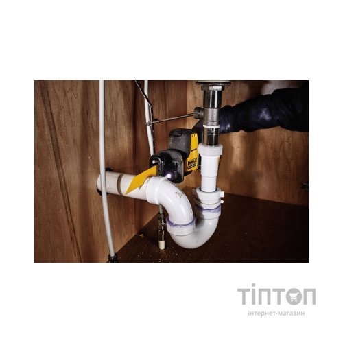 Шабельна пила DeWALT 10.8/12В XR Li-lon, безщіткова, 2 АКБ, ЗУ, кейс TSTAK (DCS312D2)