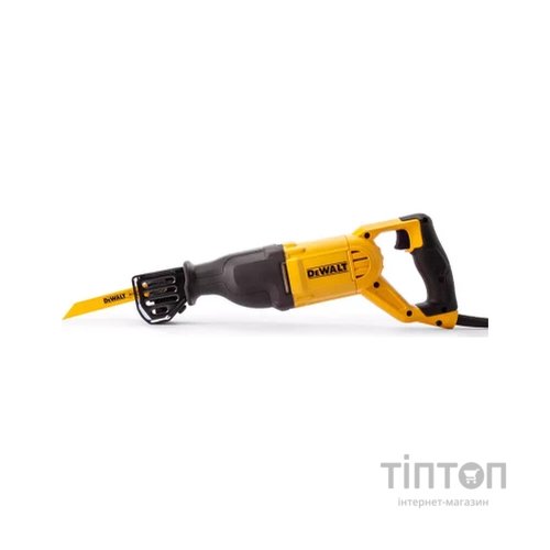 Шабельна пила DeWALT 1100 Вт, 0 - 2800 хід/хв, величина ходу 29 мм, 3.5 кг, кейс (DWE305PK)