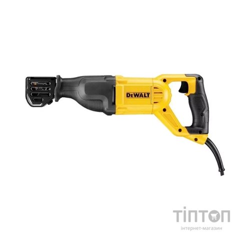 Шабельна пила DeWALT 1100 Вт, 0 - 2800 хід/хв, величина ходу 29 мм, 3.5 кг, кейс (DWE305PK)