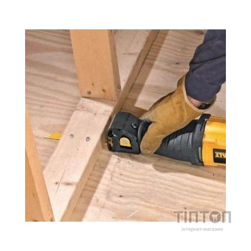 Шабельна пила DeWALT 1100 Вт, 0 - 2800 хід/хв, величина ходу 29 мм, 3.5 кг, кейс (DWE305PK)