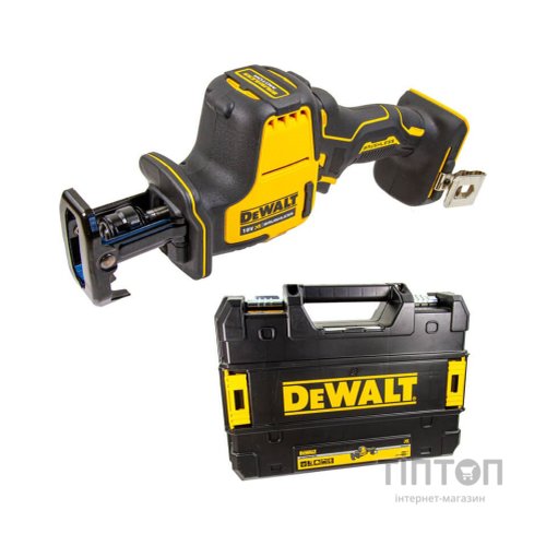 Шабельна пила DeWALT 18В XR Li-lon, 0 – 2800 хід/хв, 1.43 кг, TSTAK (без АКБ та ЗП) (DCS369NT)