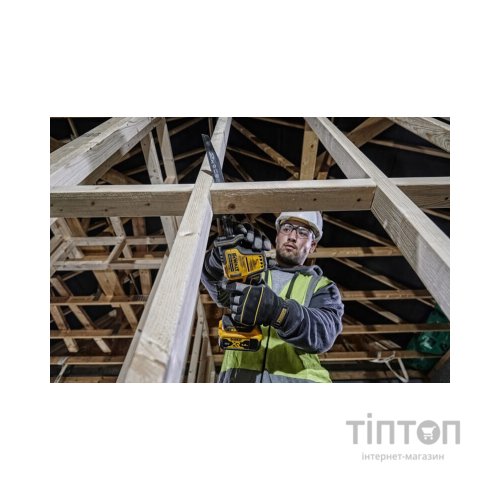 Шабельна пила DeWALT 18В XR Li-lon, 0 – 2800 хід/хв, 1.43 кг, TSTAK (без АКБ та ЗП) (DCS369NT)