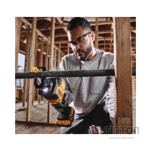 Шабельна пила DeWALT 18В XR Li-lon, 0 – 2800 хід/хв, 1.43 кг, TSTAK (без АКБ та ЗП) (DCS369NT)