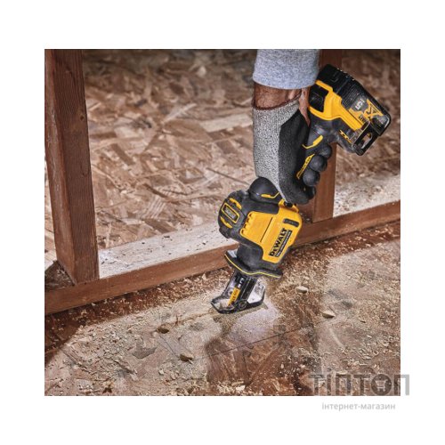 Шабельна пила DeWALT 18В XR Li-lon, 0 – 2800 хід/хв, 1.43 кг, TSTAK (без АКБ та ЗП) (DCS369NT)