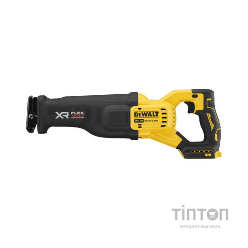 Шабельна пила DeWALT 18В XR Li-lon, 0 - 3000 ход/хв, 3.5 кг, кейс TSTAK (без АКБ та ЗП) (DCS386NT)