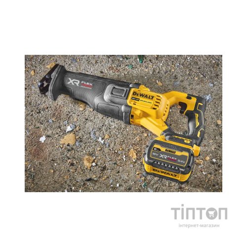Шабельна пила DeWALT 18В XR Li-lon, 0 - 3000 ход/хв, 3.5 кг, кейс TSTAK (без АКБ та ЗП) (DCS386NT)