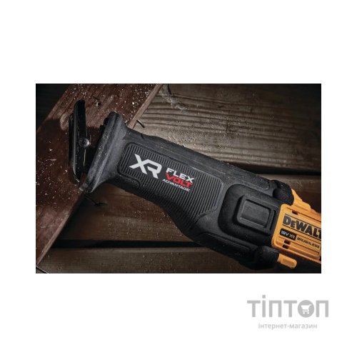 Шабельна пила DeWALT 18В XR Li-lon 6 Аг, 0 - 3000 ход/хв, кейс TSTAK (DCS386T1)