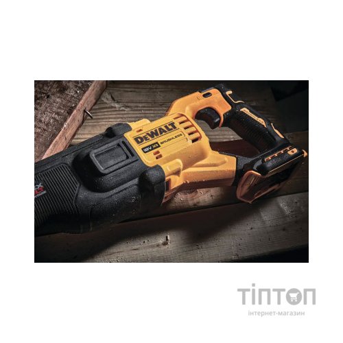 Шабельна пила DeWALT 18В XR Li-lon 6 Аг, 0 - 3000 ход/хв, кейс TSTAK (DCS386T1)