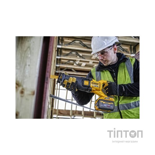 Шабельна пила DeWALT 54В XR FLEXVOLT Li-lon, 0 - 3000 ход/хв (без АКБ та ЗП) (DCS389N)