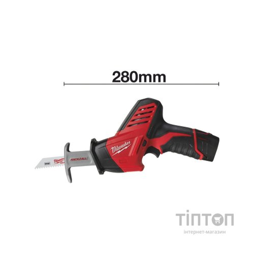 Шабельна пила Milwaukee C12 HZ-0 (без АКБ та ЗП) (4933411925)