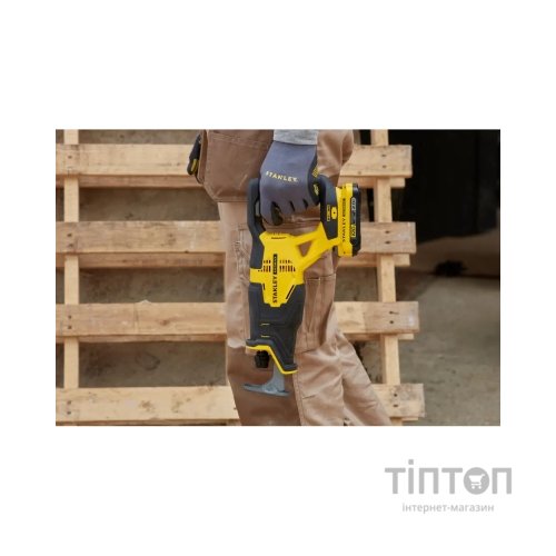 Шабельна пила Stanley FatMax,18V(V20)Li-Ion, 3000 ход/хв,величина ходу 25 мм (Без АКБ та ЗП) (SFMCS300B)
