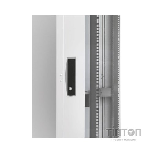 Шафа напольна Conteg 27U iSEVEN 19" 600x600 RAL7035 (RI7-27-60/60)