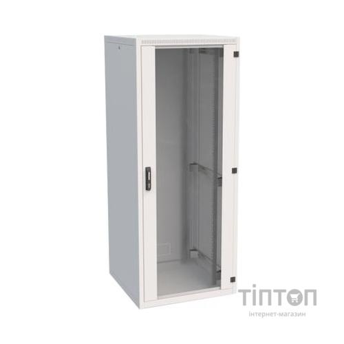 Шафа напольна Conteg iSEVEN 19", 27U 600x800, RAL7035 (RI7-27-60/80)