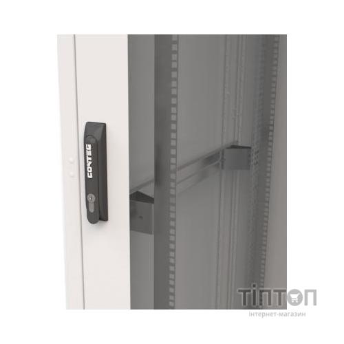 Шафа напольна Conteg iSEVEN 19", 27U 600x800, RAL7035 (RI7-27-60/80)