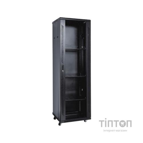 Шафа напольна Kingda 32U 19" 600x800 RAL9004 (KD-002-6832)