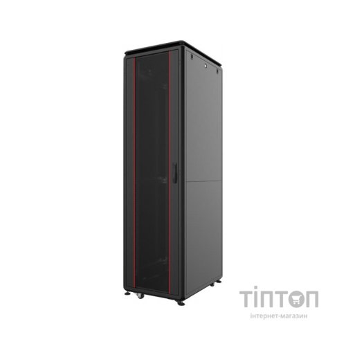 Шафа напольна Mirsan GTV SERVER 19" 42U 600x800, RAL 9005 (MR.GTV42U68DE.01_PRF63)