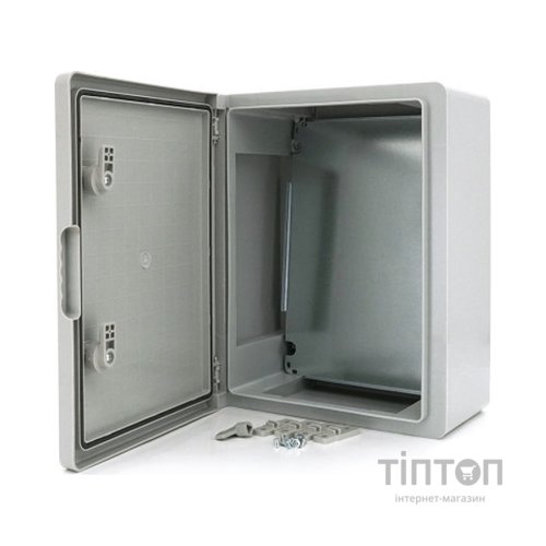 Шафа настінна ADAL PANO 400х300х220, IP65, Бокс ударостійкий, ABS пластик (108879)