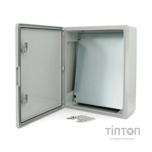 Шафа настінна ADAL PANO 500х350х190, IP65, Бокс ударостійкий, ABS пластик (108880)