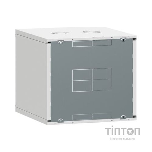 Шафа настінна Conteg 6U 19" глибина 450мм, розібрана, RAL7035 (RQN-U-06-60/45)