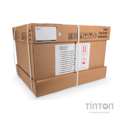 Шафа настінна Digitus 9U Wall Mounting Unique 19" 600x600 (DN-1909U-6/6-SW)