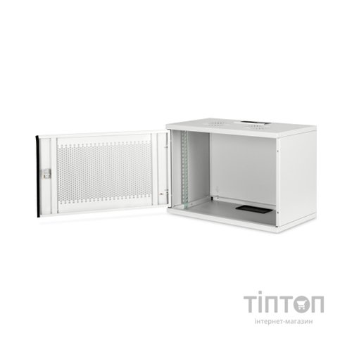 Шафа настінна Digitus SOHO 19" 7U 540x400, метал.двері, 60kg max (DN-19-07U-S-PD)