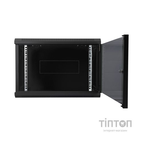 Шафа настінна Digitus Wall Mounting Dynamic Basic 19" 7U 600x600, RAL 9005 (DN-1907U-6/6-EC-SW)
