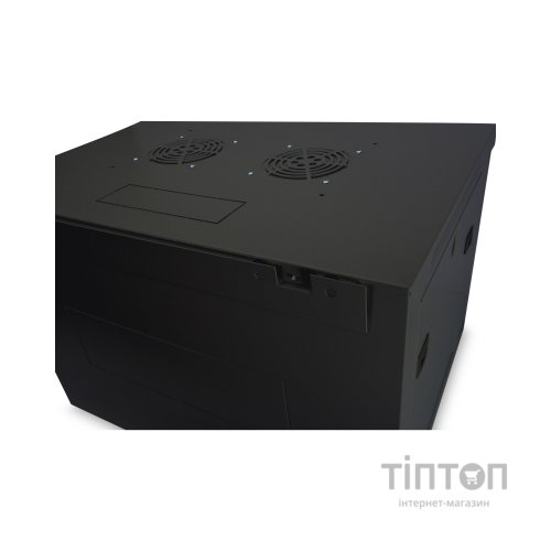 Шафа настінна Digitus Wall Mounting Dynamic Basic 19" 7U 600x600, RAL 9005 (DN-1907U-6/6-EC-SW)