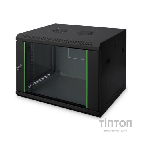Шафа настінна Digitus Wall Mounting Dynamic Basic 7U 19" 600x450, RAL 9005 (DN-1907-U-EC-SW)