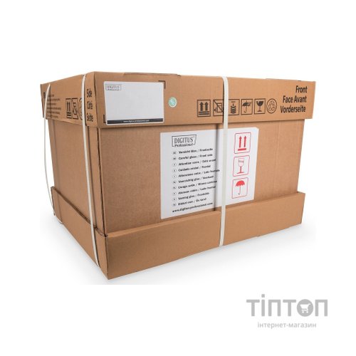 Шафа настінна Digitus Wall Mounting Unique 19" 12U 600x600, RAL 9005 (DN-1912U-6/6-SW)