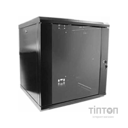 Шафа настінна Hypernet 12U 19" 600x600 (WMNC66-12U-FLAT-BLACK)