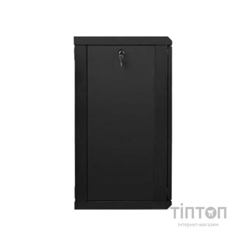 Шафа настінна Hypernet 18U 19" 600x450 (WMNC-18U-FLAT-BLACK)