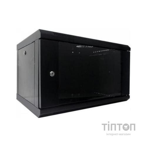 Шафа настінна Hypernet 4U 19" 600x300 (WMNC-30-4U-FLAT-BLACK)