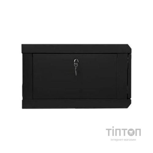 Шафа настінна Hypernet 4U 19" 600x300 (WMNC-30-4U-FLAT-BLACK)