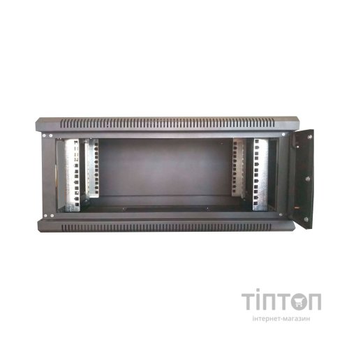 Шафа настінна Hypernet 4U 19" 600x450 (WMNC-4U-FLAT-BLACK)