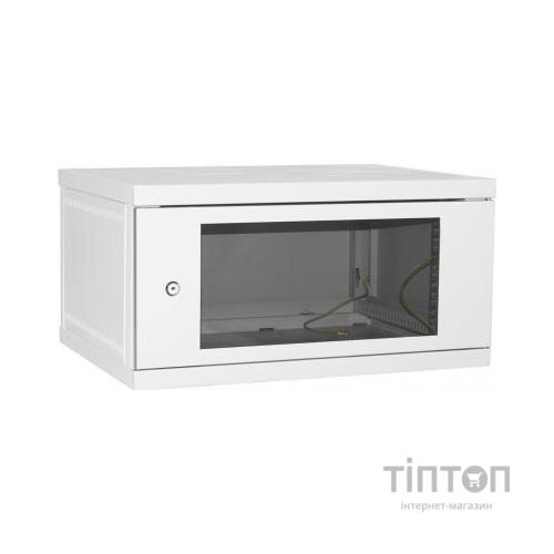 Шафа настінна Ipcom 6U, 600*600, RAL7035 (СН-6U-060х060-ДС-7035)