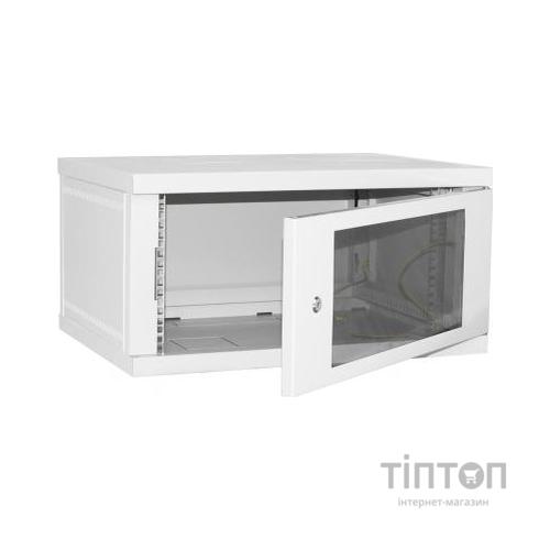 Шафа настінна Ipcom 6U, 600*600, RAL7035 (СН-6U-060х060-ДС-7035)