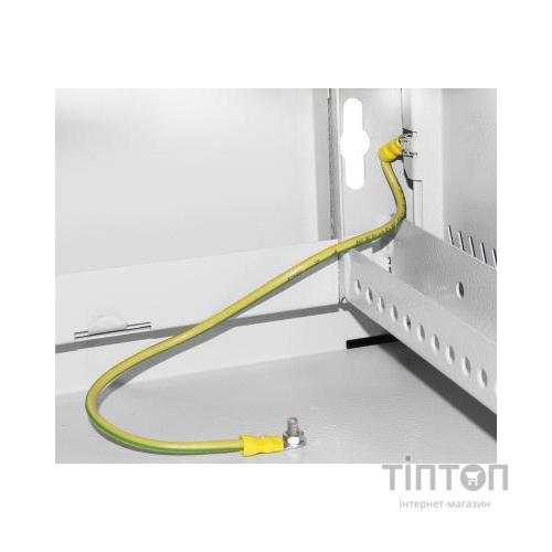 Шафа настінна Ipcom 6U, 600*600, RAL7035 (СН-6U-060х060-ДС-7035)