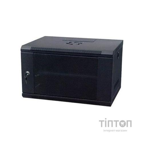Шафа настінна Kingda 9U 19" 600x600 RAL9004 (KD-007-6609)