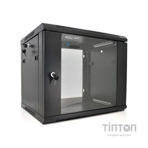 Шафа настінна Merlion 9U 19" 600*450*500 (Ш*Г*В)мм, black (Ml3-6409 / 23527)