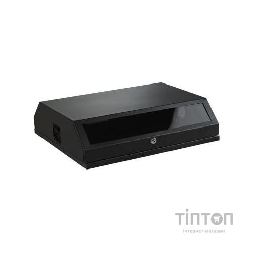 Шафа настінна Mirsan SLIM 3+5U 19" 573x475, RAL 9005 (MR.SLM.01)