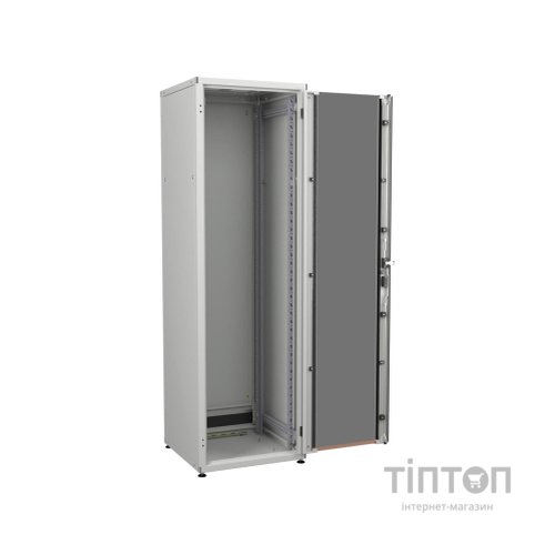 Шафа настінна Zpas 19" 42U 600x1000, скляні двері (IT-426010-69AA-4-011-FP)