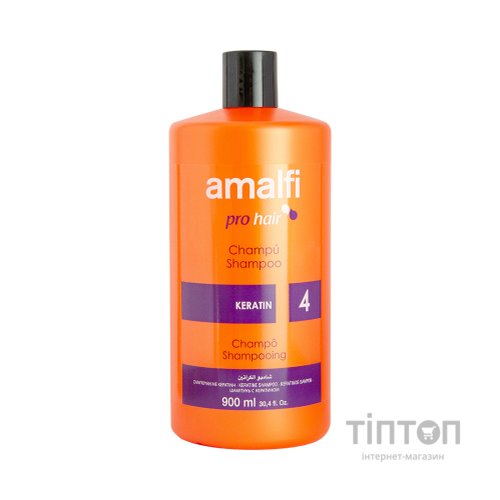 Шампунь Amalfi професійний з кератином Відновлюючий 900 мл (8414227659484)