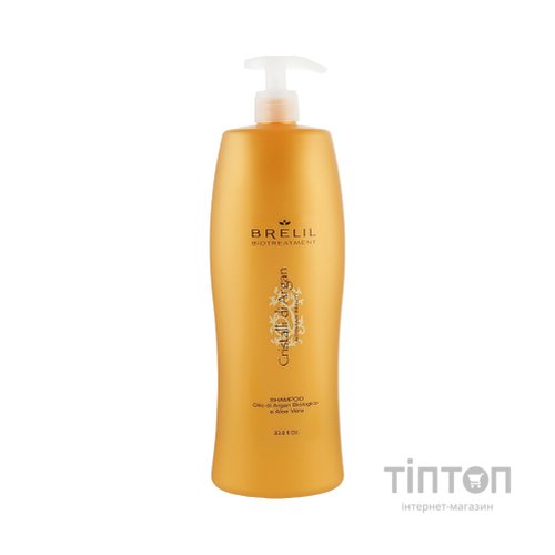 Шампунь Brelil Bio Traitement Cristalli d'Argan олія Аргани та Алое 1 л (8011935067299)