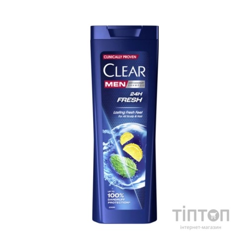 Шампунь Clear Men Проти лупи для чоловіків Енергія свіжості 360 мл (8720181455926)