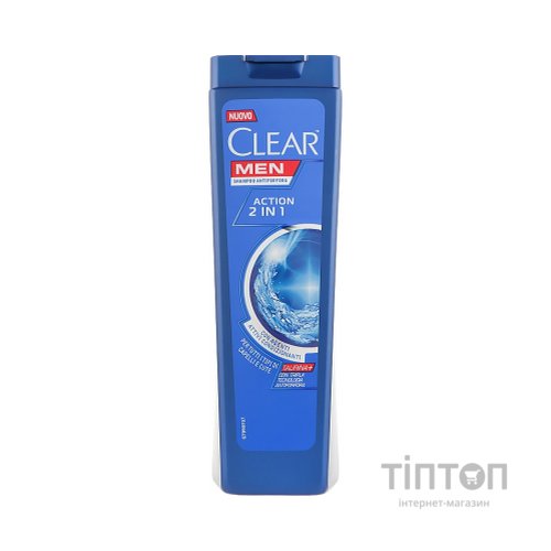 Шампунь Clear Men Проти лупи для чоловіків Щоденний захист та догляд 225 мл (8710847959622/8720181455971)