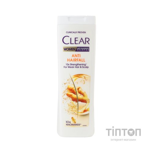 Шампунь Clear Проти лупи для жінок Захист від випадіння волосся 360 мл (8720181458910)