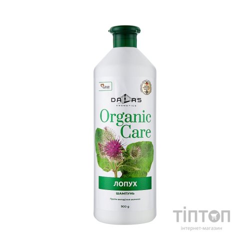 Шампунь Dalas Cosmetics Organic Care Лопух Проти випадіння волосся 900 г (4823128000020)